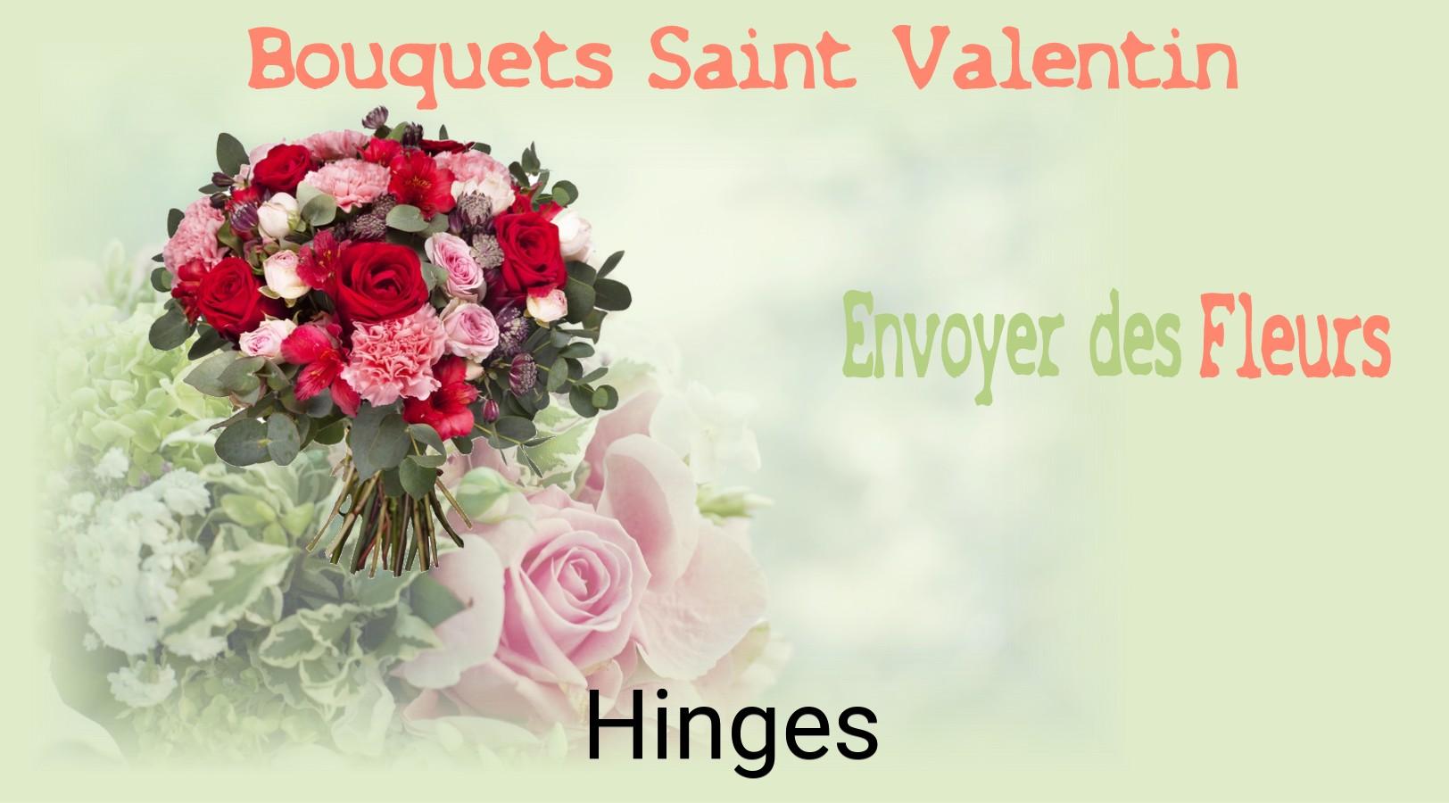 Roses de Saint-Valentin livrées à Hinges